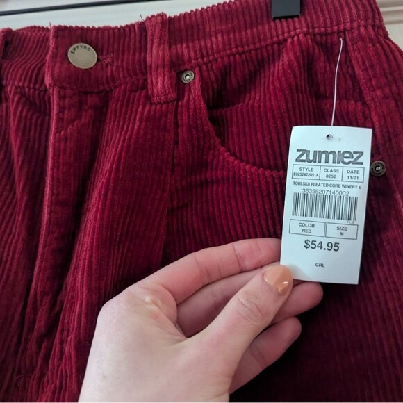 Empyre Red Corduroy Pants - Picture 4 of 6